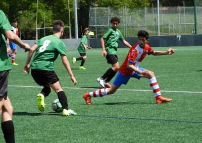 cadete contra llane la fresneda futbol