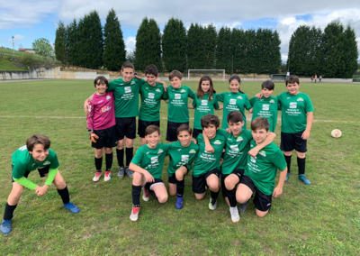 infantil A contra nava futbol la fresneda