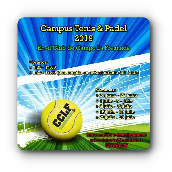 Campus Tenis & Pádel 2019
