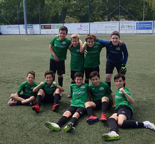 Alevín contra Urraca "B" club de campo la fresneda