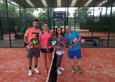 partido padel torneo interclubs la fresneda