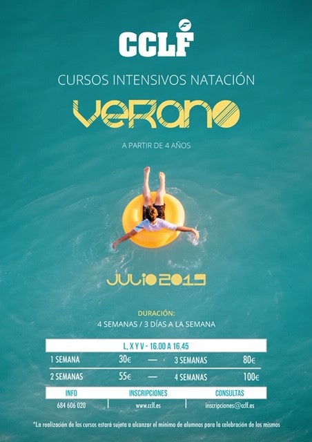 Curso intensivo de natación