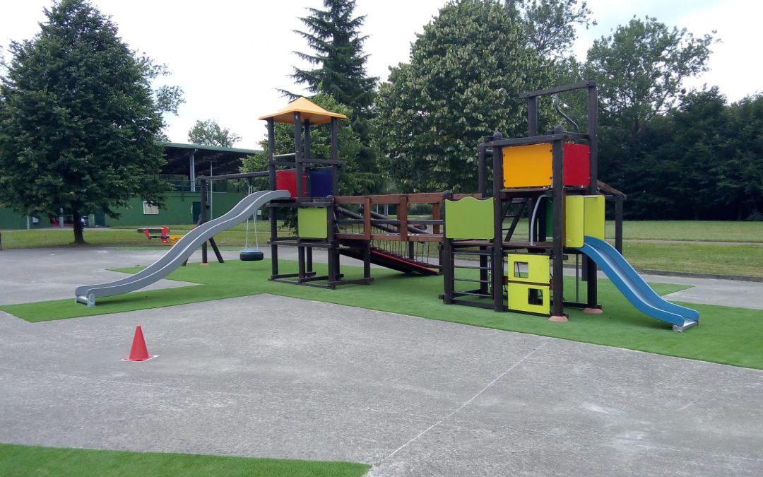 ¡Ya está abierto el nuevo parque infantil!