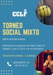 torneo social mixto padel la fresneda