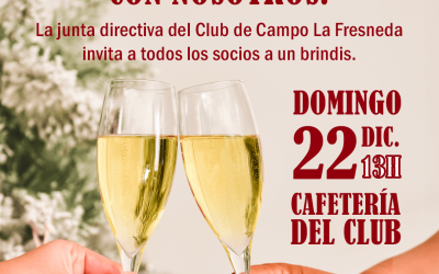 VEN A BRINDAR CON NOSOTROS!