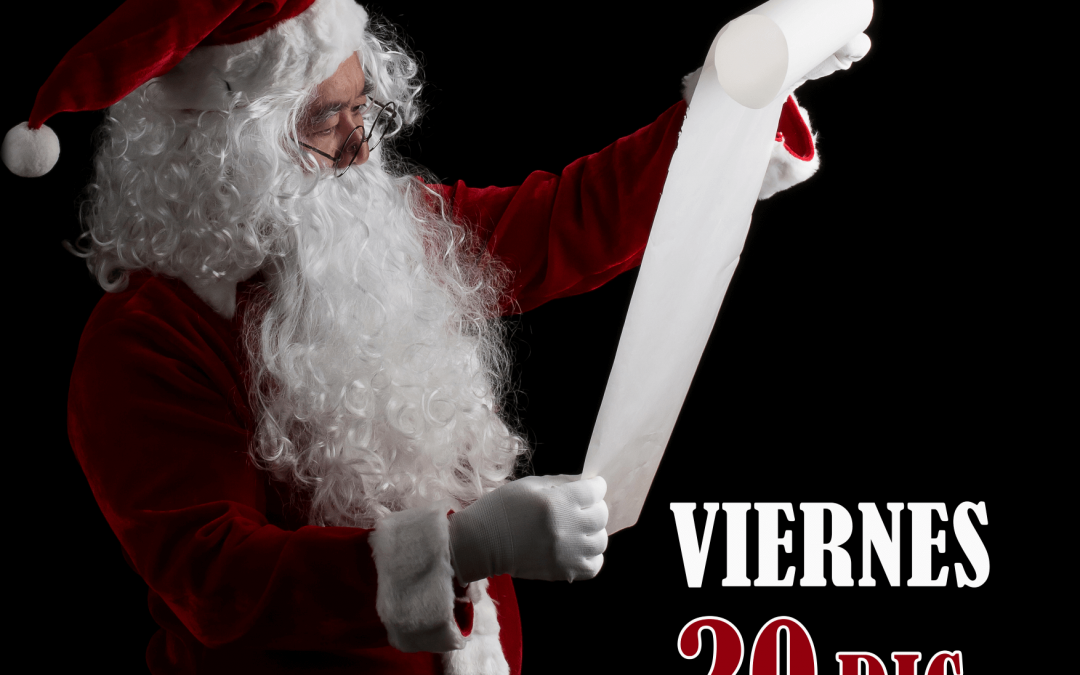 NOS VISITA PAPA NOEL!